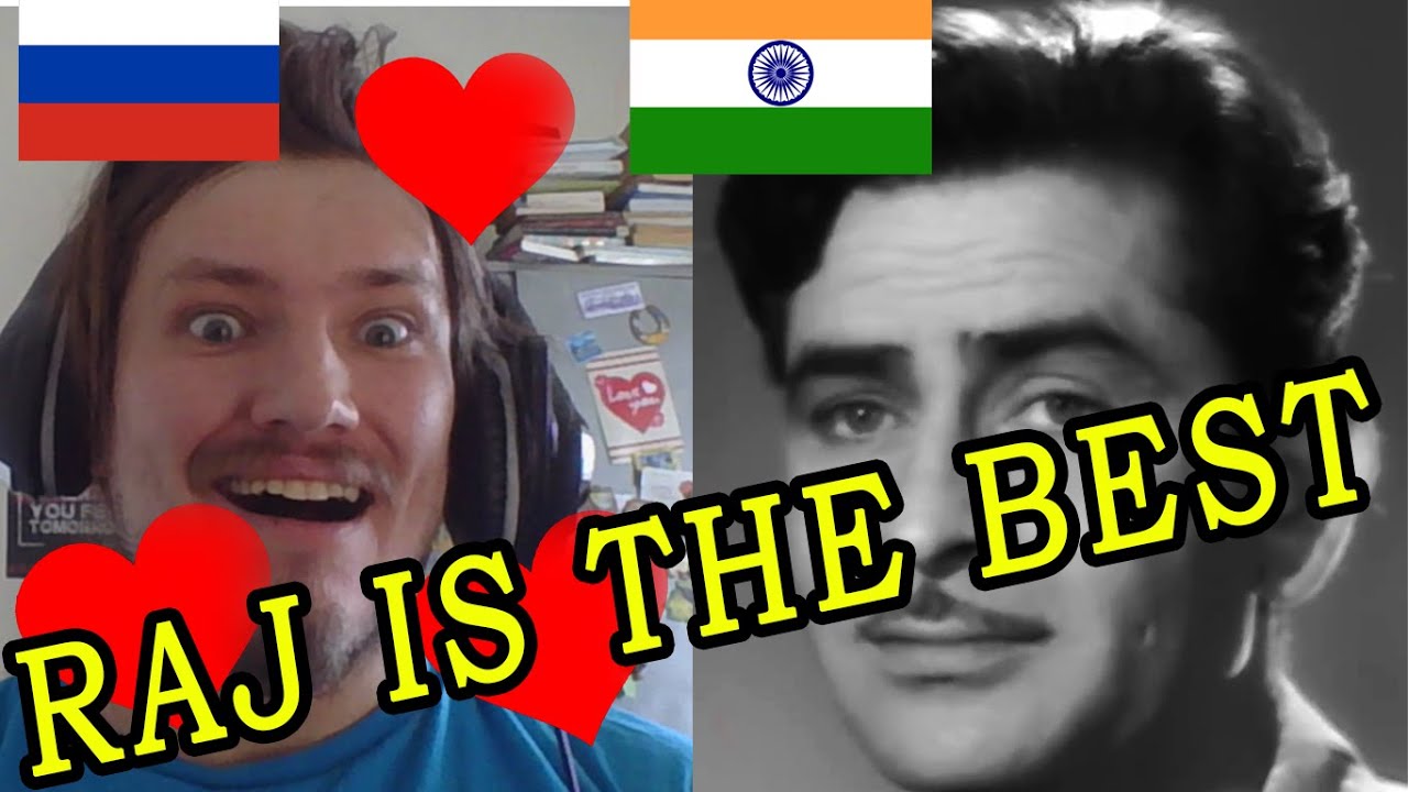Raj Kapoor - Reaction by Russian | Awara Hoon | Mera Joota Hai Japani | Old Hindi Songs | Foreiners