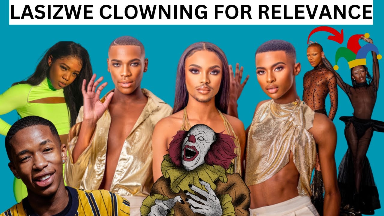 Lasizwe’s CLOWN look to DSTV Content Creator Awards has people talking 
