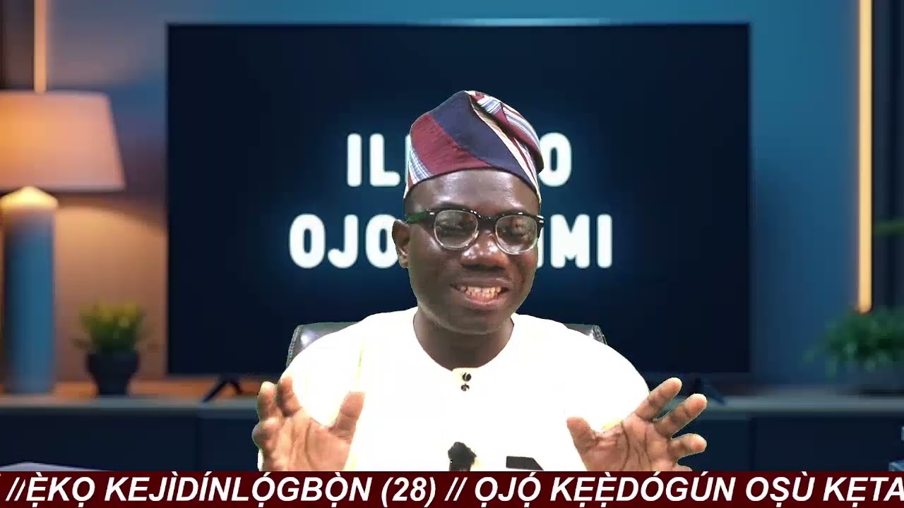 Olufe faaji Yoruba Sunday School Lesson 28 (2025/2026)