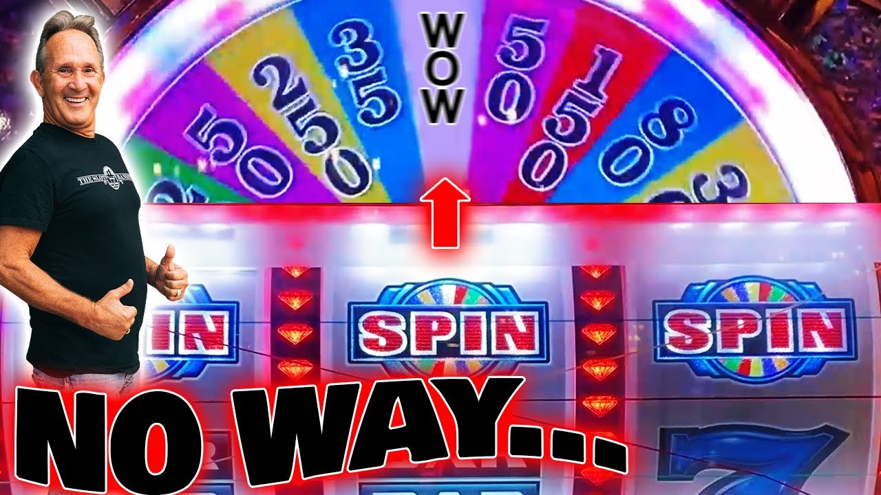 Surprise! THIS Wheel Of Fortune Slot Machine Is Paying Us A HUGE Jackpot!😱
