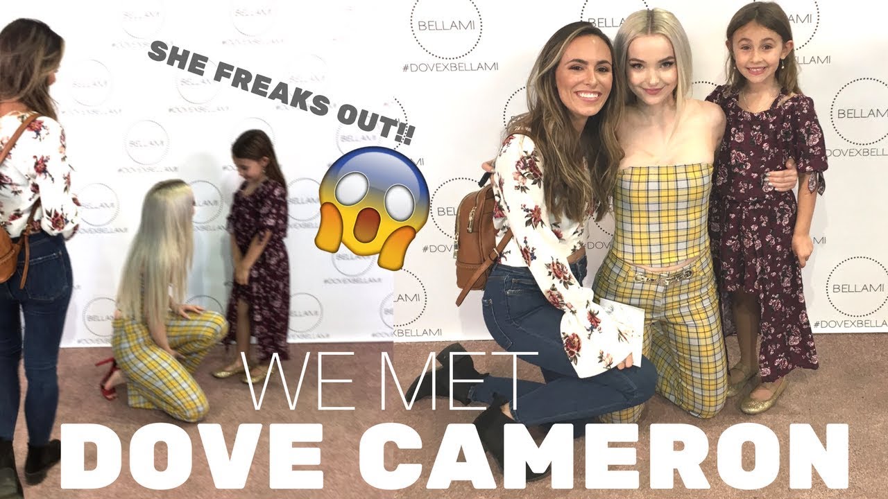 FAMILY PHOTOSHOOT & MEETING DOVE CAMERON!