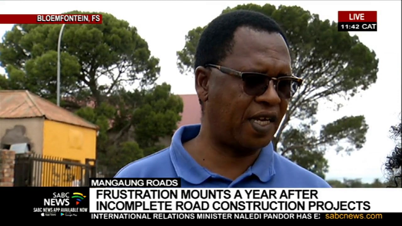 Incomplete road construction projects frustrate motorists in Mangaung