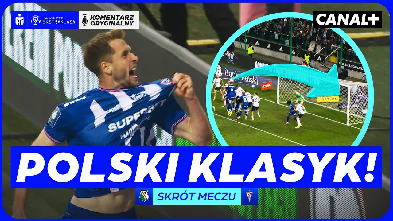 GOL W 96. MINUCIE! ZWROTY AKCJI W KLASYKU! LEGIA - G&Oacute;RNIK, SKR&Oacute;T MECZU