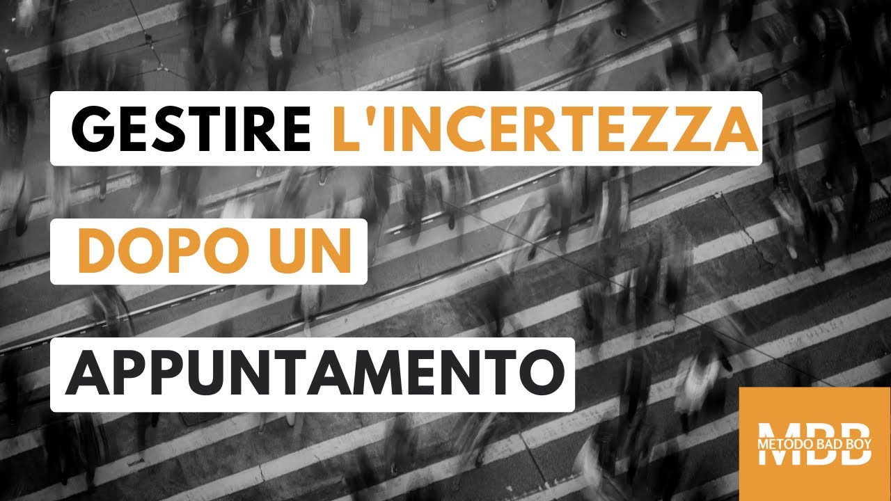 Come gestire l'incertezza dopo un appuntamento: i segreti per il successo