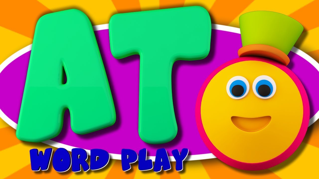 Learning Street With Bob The Train | AT Words | Word Play | Videos For Toddlers by Kids Tv