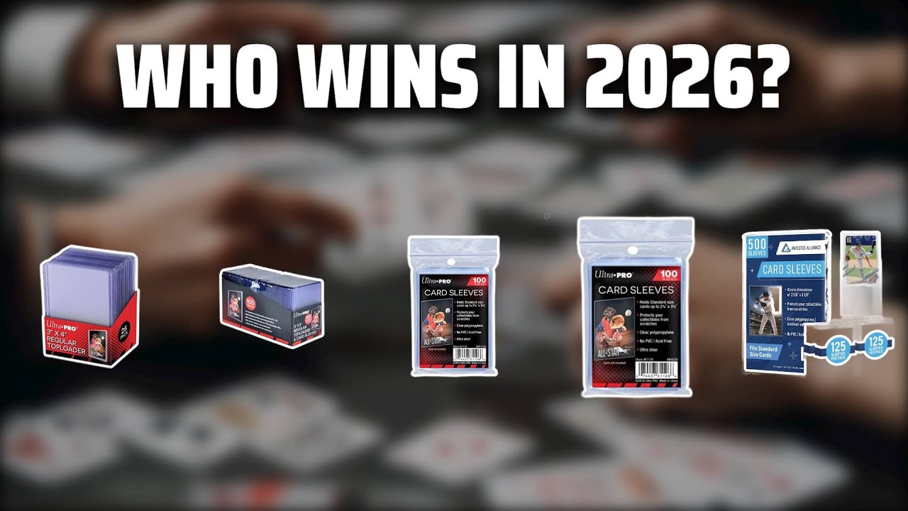The Top 5 Best Card Sleeves in 2026 - Must Watch Before Buying!