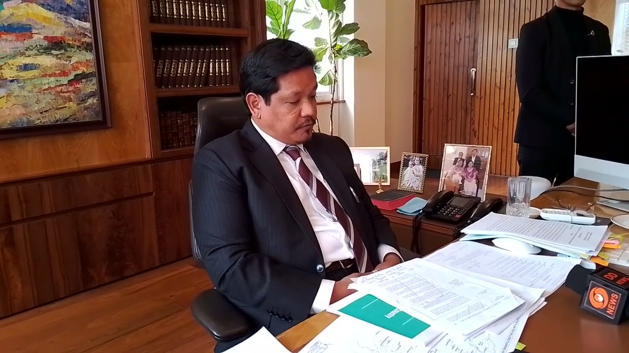 CM Conrad Sangma speaks about scientific coal mining in state, on Jan 15