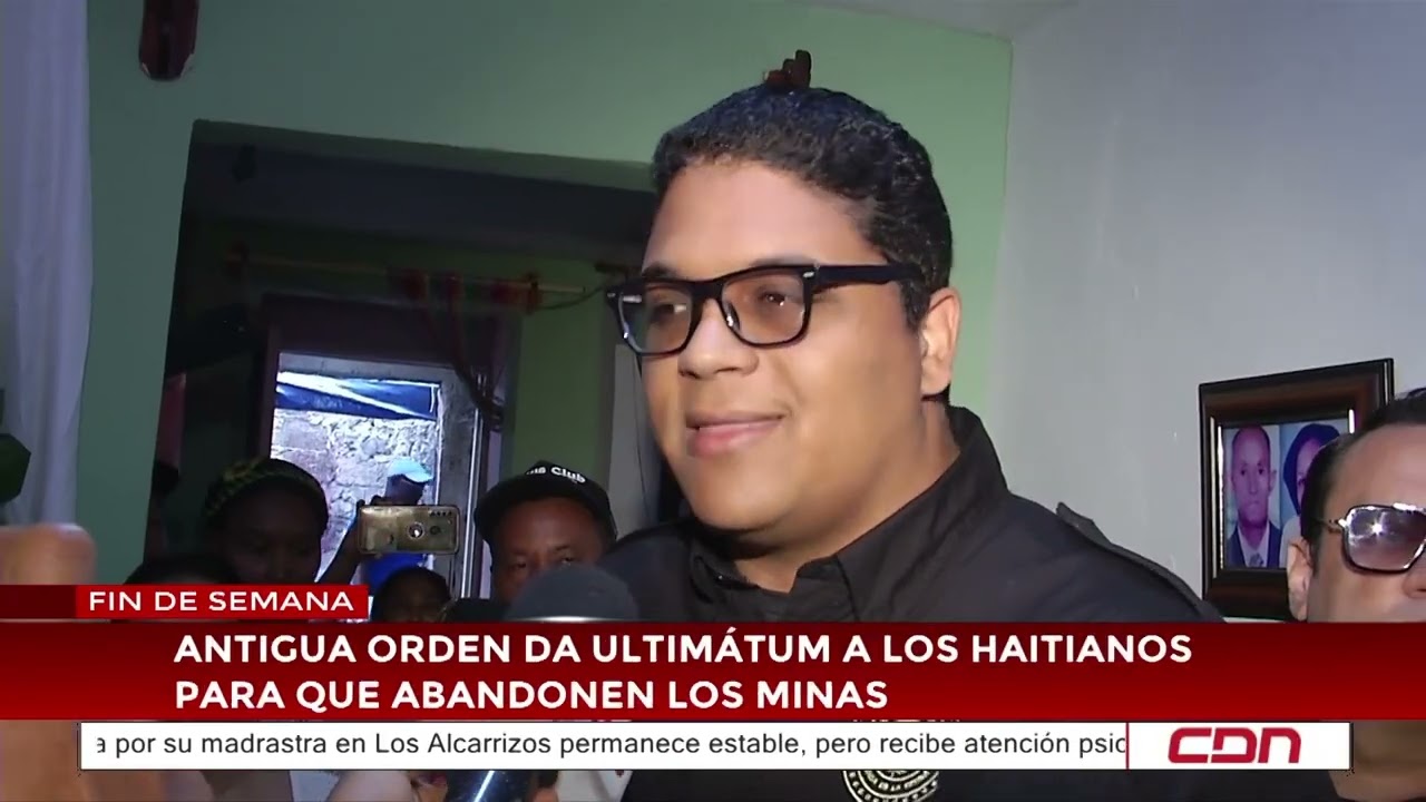 Antigua Orden visita familiares de niños asesinados por haitianos