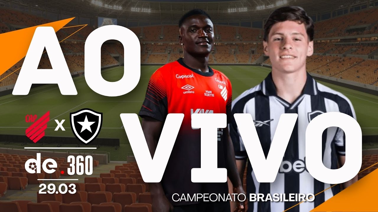 ATHLETICO-PR X BOTAFOGO | JOGO AO VIVO DO CAMPEONATO BRASILEIRO COM NARRA&Ccedil;&Atilde;O EM TEMPO REAL