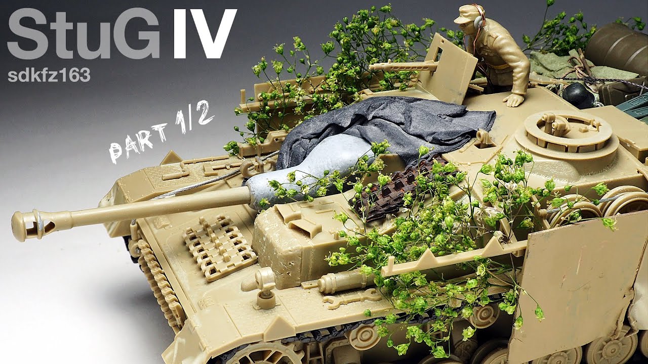 1/35 - StuG IV - Part 1 - Tamiya - Tank Model - [ model building ]