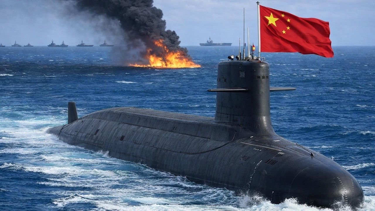 Иран в шоке! Китай спустил на воду свою самую мощную атомную подводную лодку — Type 095.