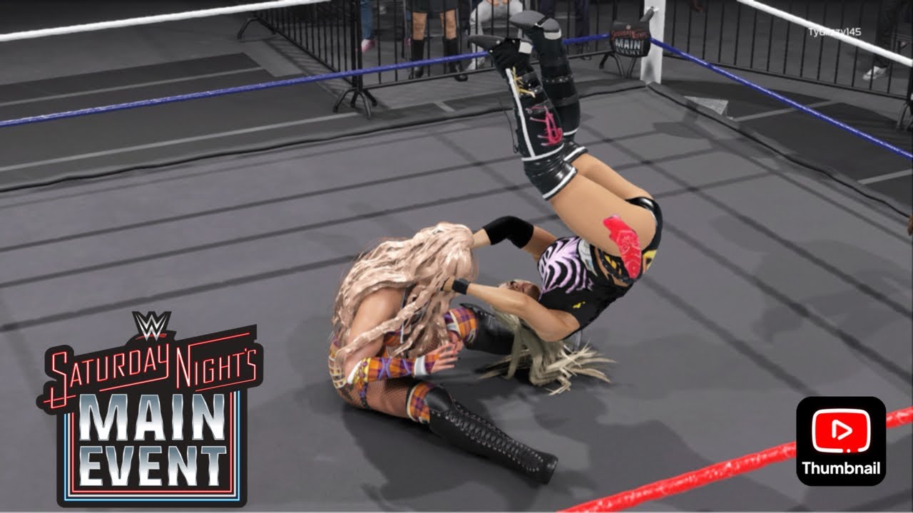 WWE 2K25 MELISSA LEE VS LIV MORGAN-WOMEN’S WORLD CHAMPIONSHIP|SATURDAY NIGHT’S MAIN EVENT