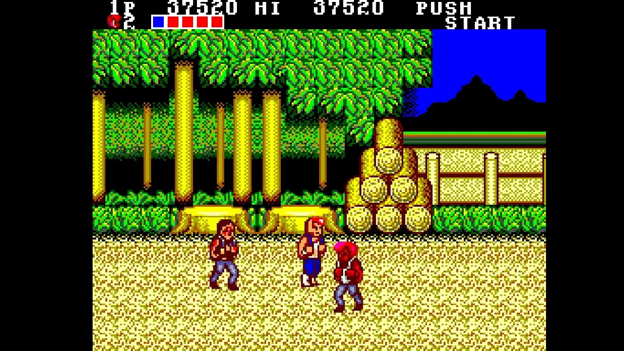 Double Dragon - Sega Master System playthrough