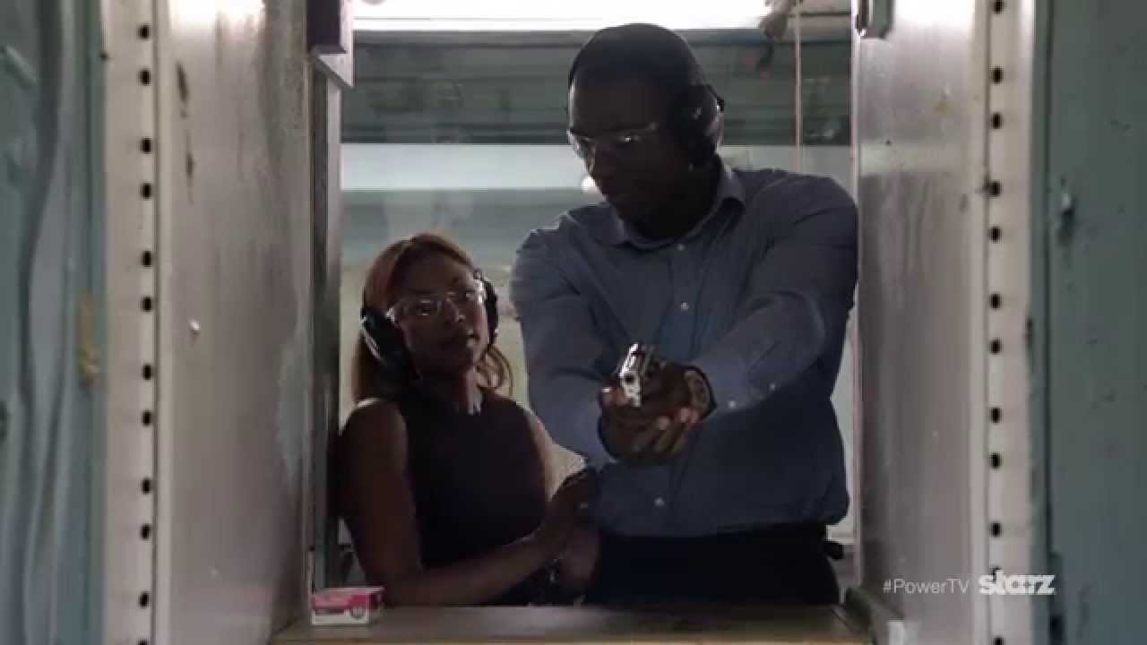 'Power' First Look: Tasha Teaches Shawn How To Shoot A Gun