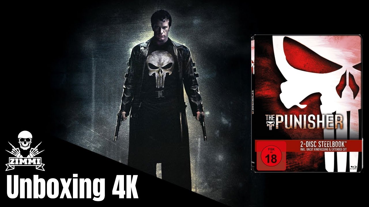 The Punisher 2004 Steelbook Unboxing [in 4K]
