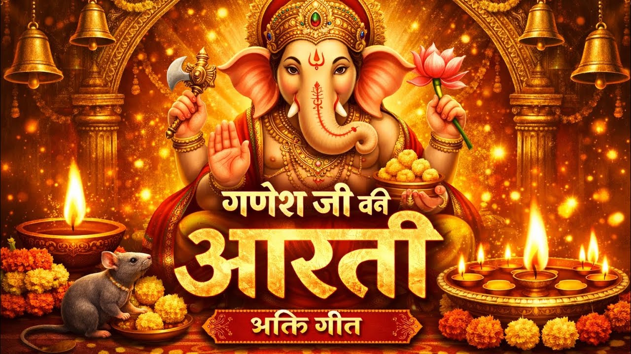जय गणेश देवा 🙏 | Ganesh Ji Ki Aarti | गणेश भगवान आरती | Ganpati Bhajan