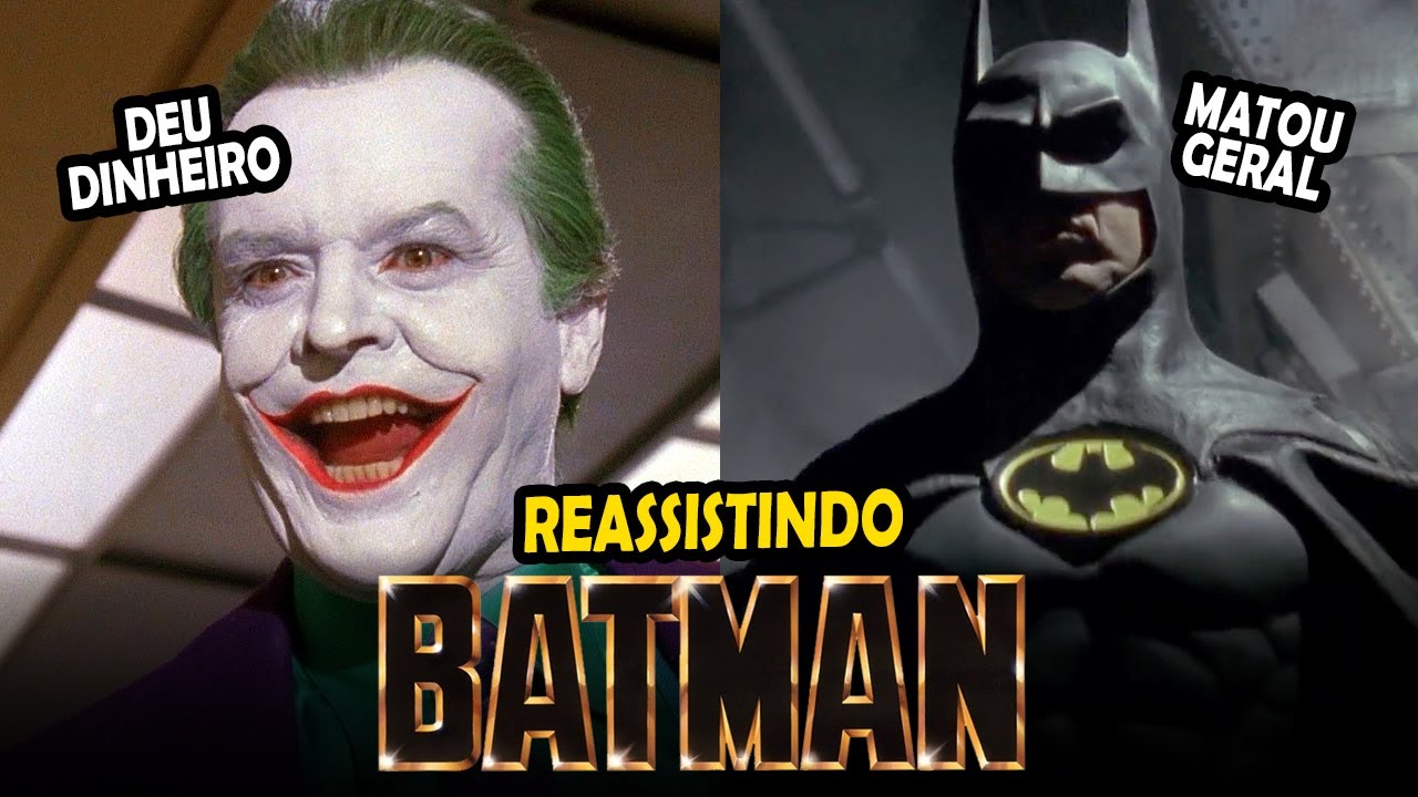 NOSTALGIA CEGA? REASSISTINDO BATMAN FILME COMPLETO