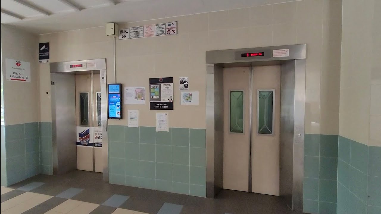 Dong Yang lifts - Blk 56 Pipit Road