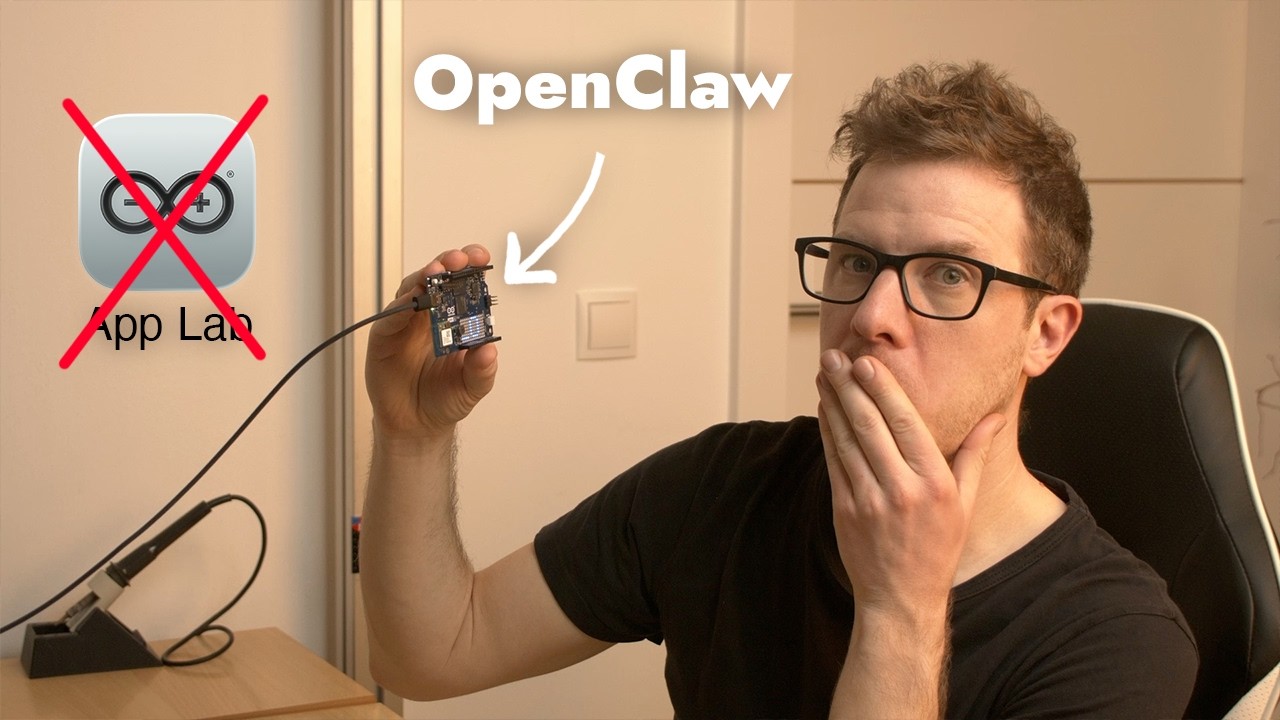 Arduino UNO Q + OpenClaw 🦞 = Больше никакого ручного программирования