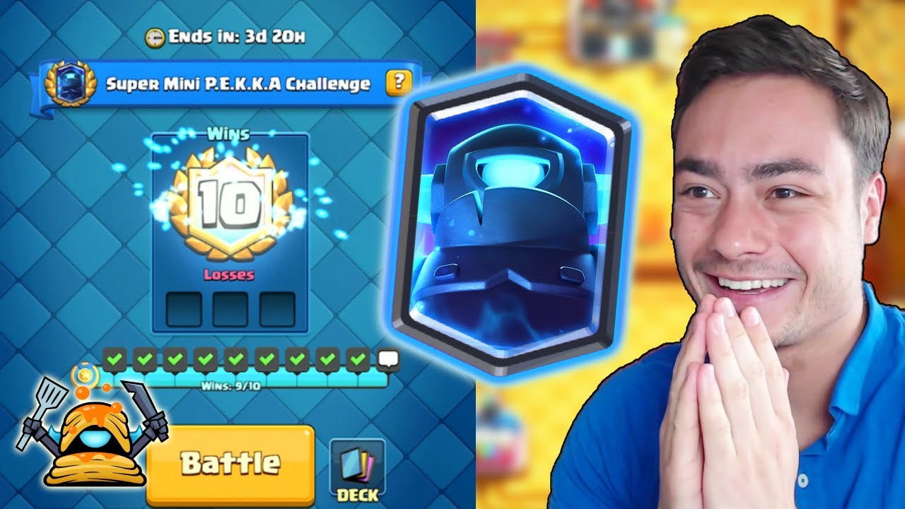 SUPER MINI PEKKA = BESTE KAART! - Clash Royale