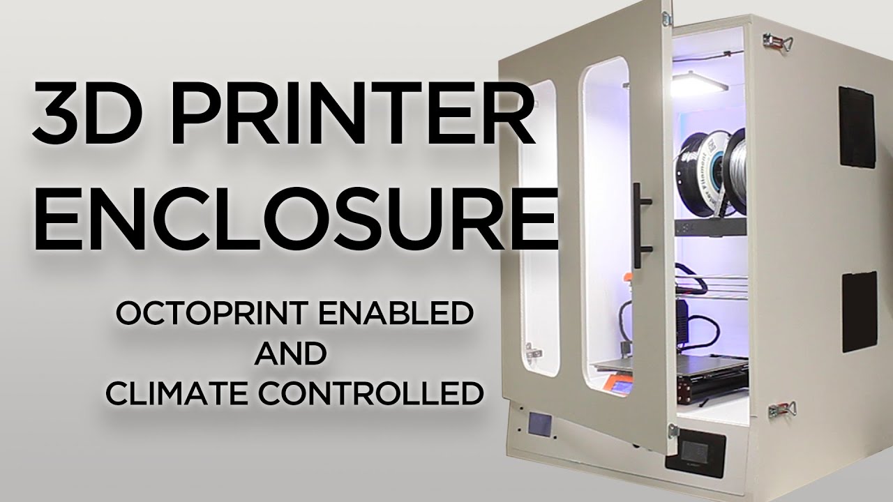 3D Printer Enclosure with Touch Screen