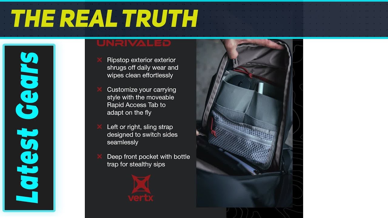 Сумка Vertx Urban Ghost Sling: идеальная тактическая сумка для скрытого ношения оружия?