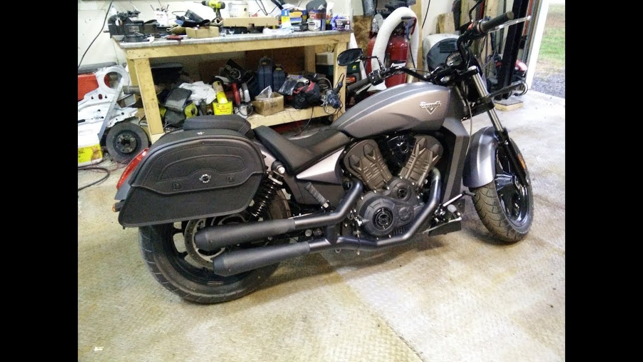 Installing VikingBags on my Victory Octane