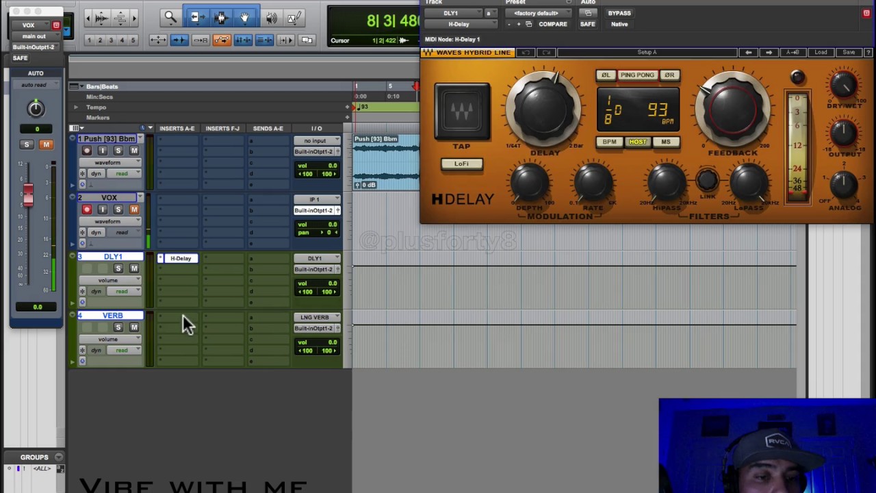 +48 Tutorial: How to Record Vocals with Delay and Reverb to Create Feel When Recording