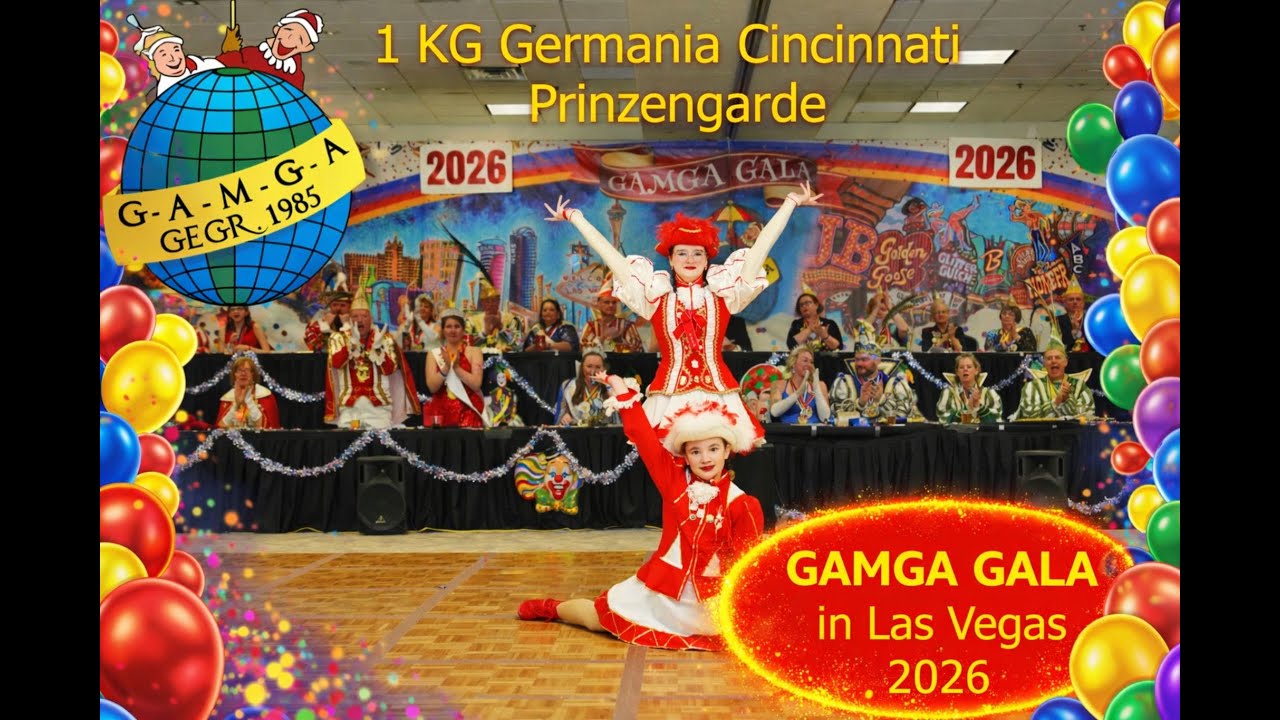 Prinzengarde – 1. KG Germania Cincinnati - GAMGA Gala Saturday Night 2026