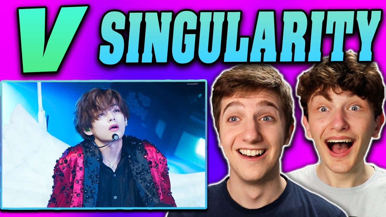 V (BTS) - 'Singularity' Live Performance REACTION! (Love Yourself Speak Yourself Japan)