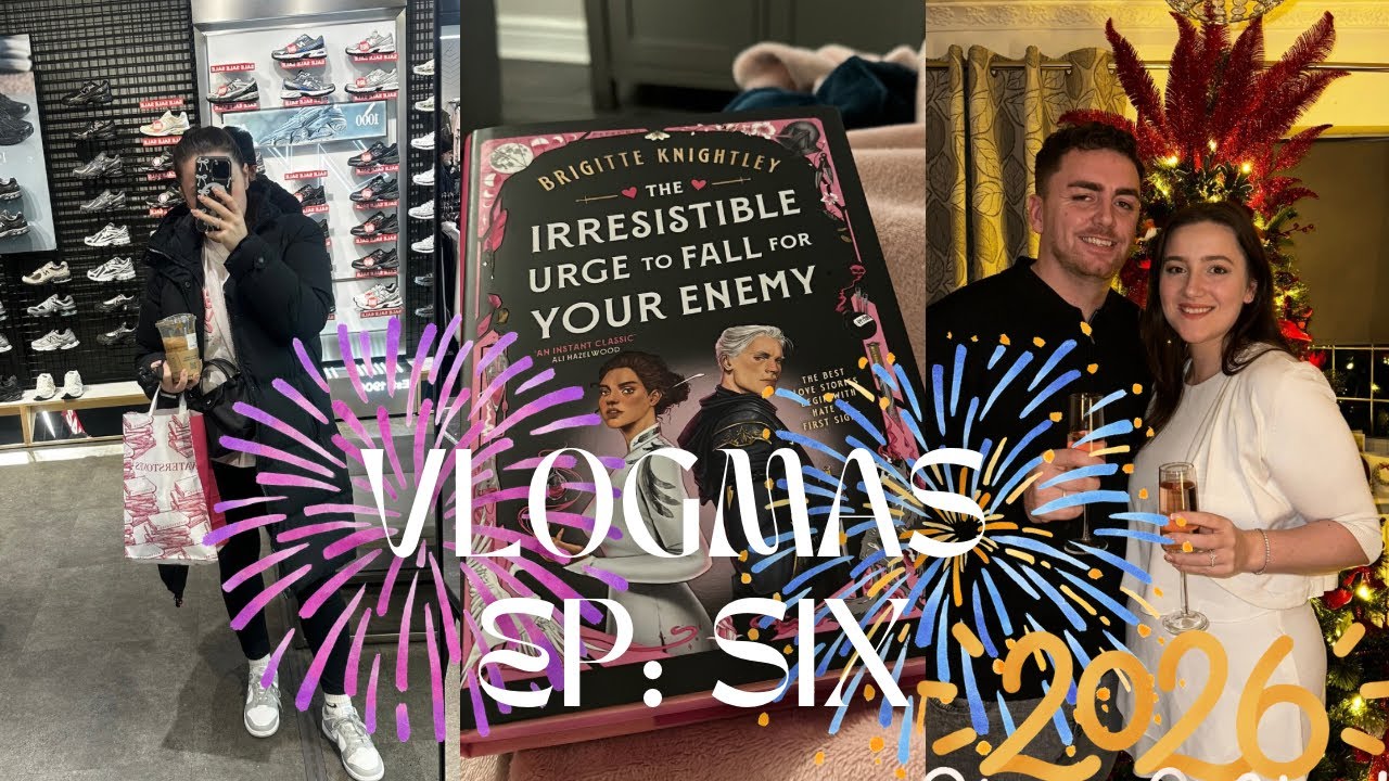 VLOGMAS EP. 6 🎄 | 24hr Readathon, New Years Eve Countdown & Cozy Weekend Vibes🥂✨