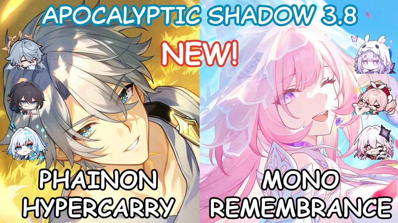 E0S1 Phainon Hypercarry & E0S1 Castorice x Cyrene - NEW Apocalyptic Shadow 3.8 - Honkai: Star Rail