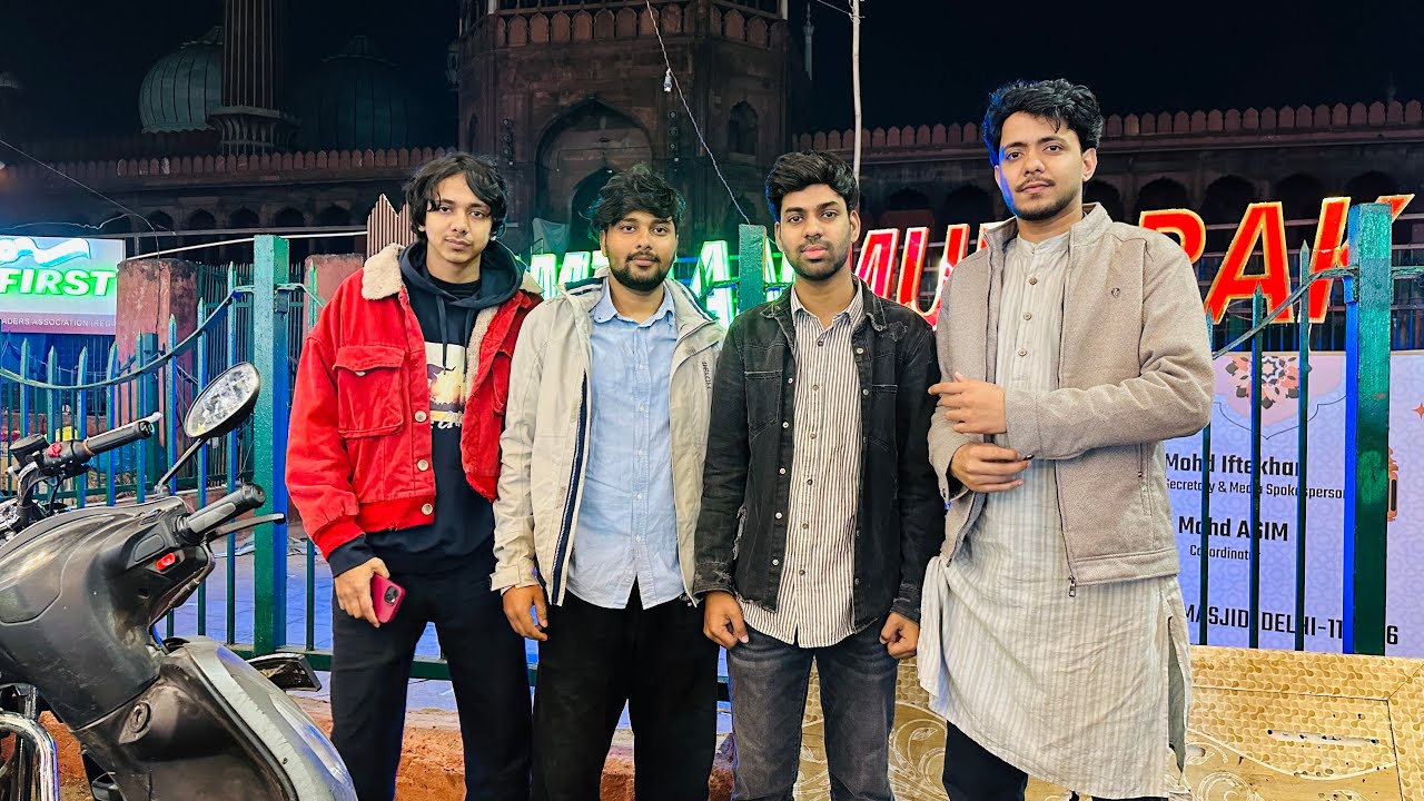 Vlog-8 Jama Masjid #bachelor #vlog #jamamasjid #comedy #ramjan #food 