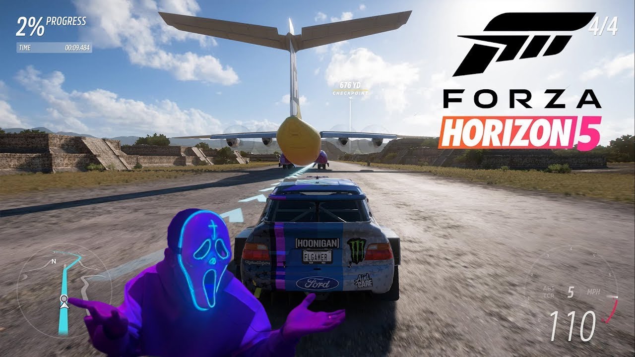 Car vs Aeroplane Race! 🏎️✈️ Forza Horizon 5 Rally Challenge (Super Fast!)