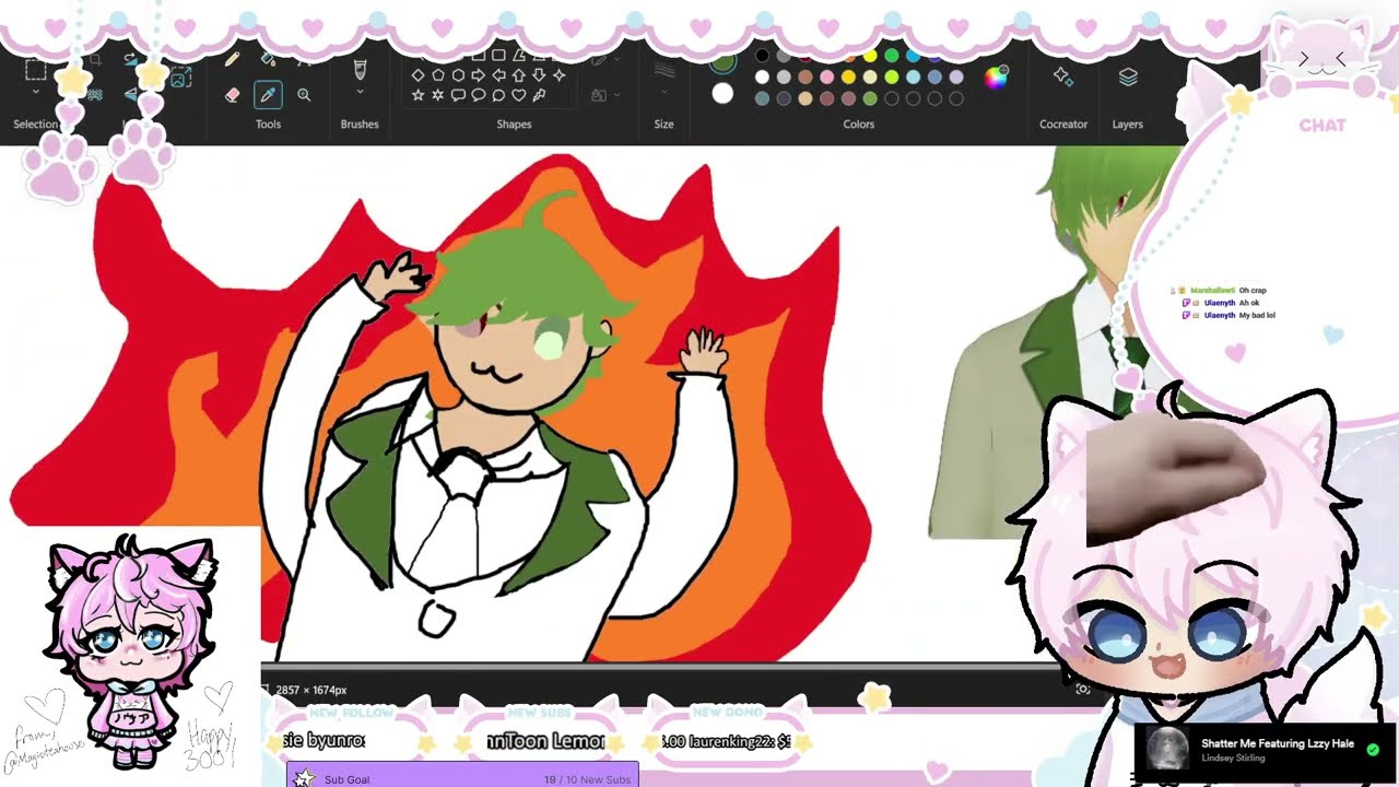 Speed Paint of Uni_Clover - OLD 2024 VOD