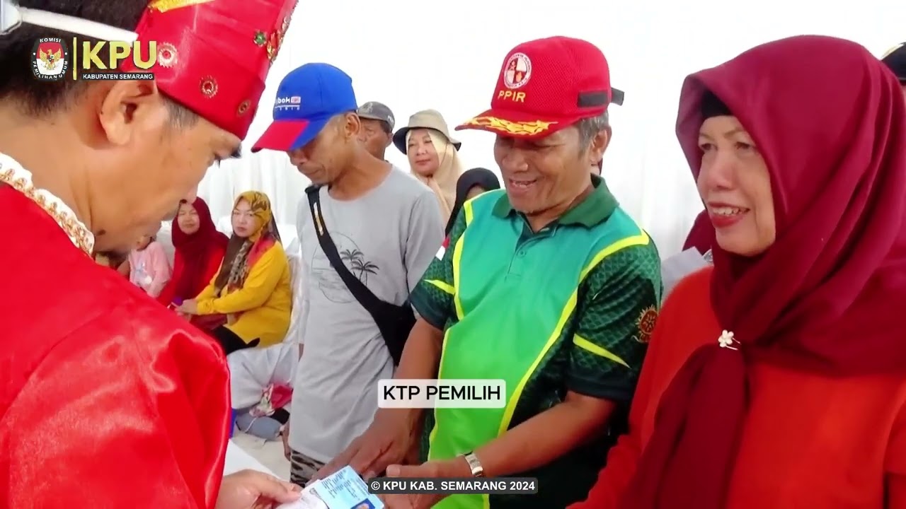 Simulasi Pemungutan dan Penghitungan Suara di TPS Pemilu Tahun 2024 - KPU Kabupaten Semarang