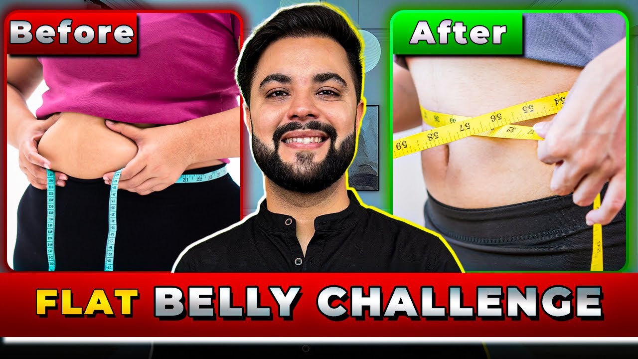 14 Days Flat Belly Challenge | Natural Drink for Fast Weight Loss