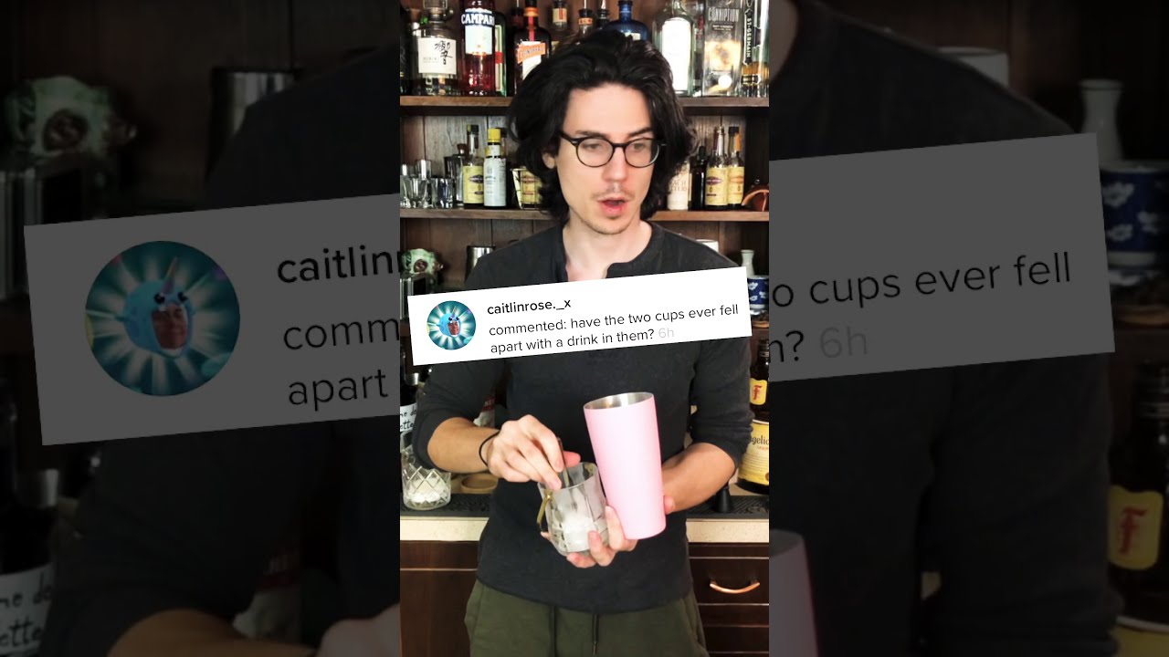 Have the shakers ever fallen apart while making a drink?