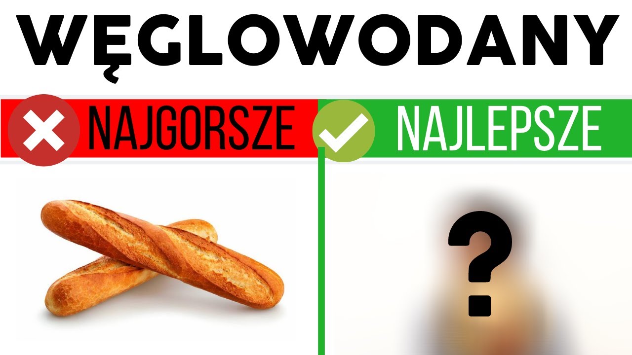 ✅❌10 Najzdrowszych węglowodanów które odżywią twoje ciało, oraz najgorsze węglowodany❗⛔UNIKAJ ICH 🔥❗
