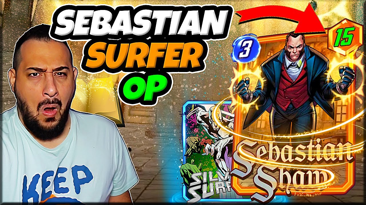 SEBASTIAN SHAW!! ORA IL SURFER E' TIER 1 SU MARVEL SNAP!!