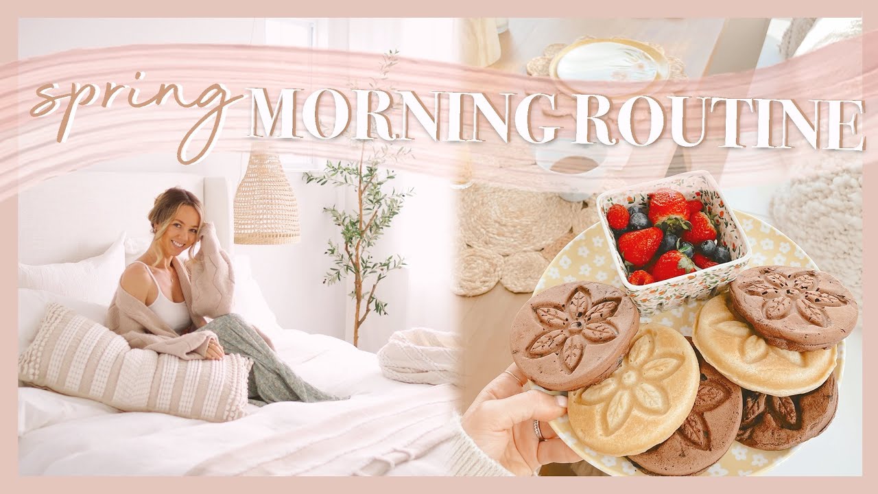 SPRING MORNING ROUTINE | a peaceful start to the day 🌸🌿