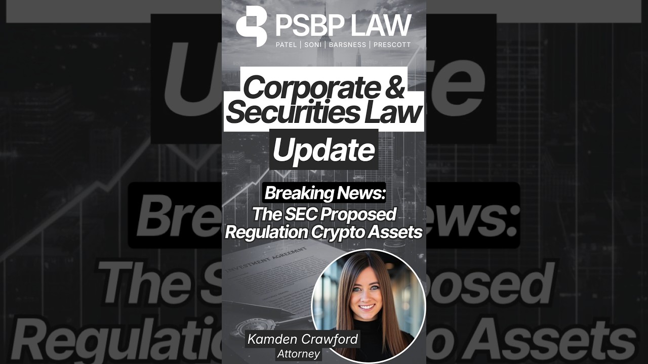 Breaking News: The SEC Proposed Regulation Crypto Assets