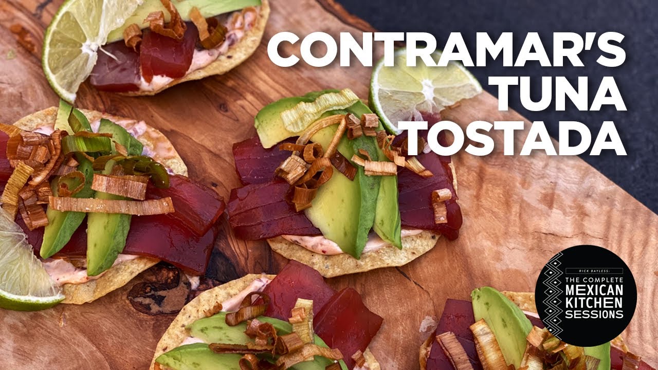 Rick Bayless Makes Contramar's Tuna Tostada