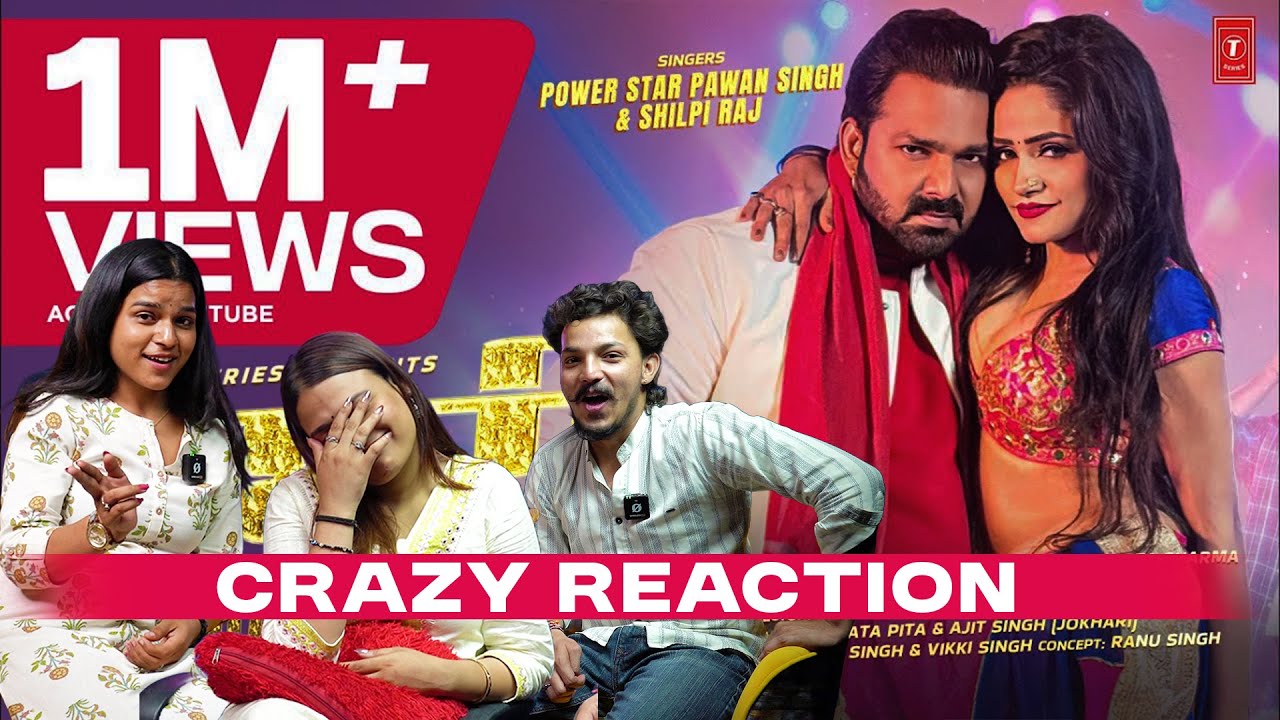 PAWAN SINGH is BACK with a BLAST 💥 Ghaghari Reaction Ft. Shweta Sharma | Reaction Square