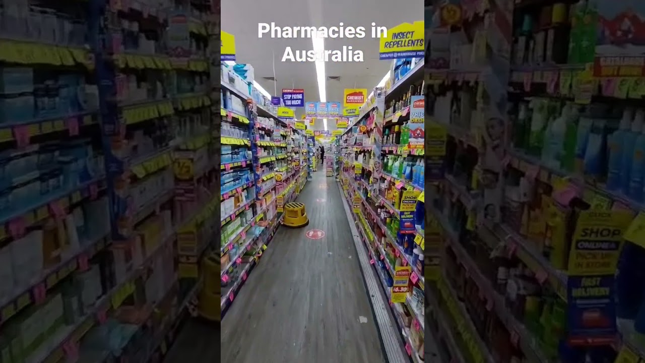 Pharmacies of Melbourne || Australia || #shorts