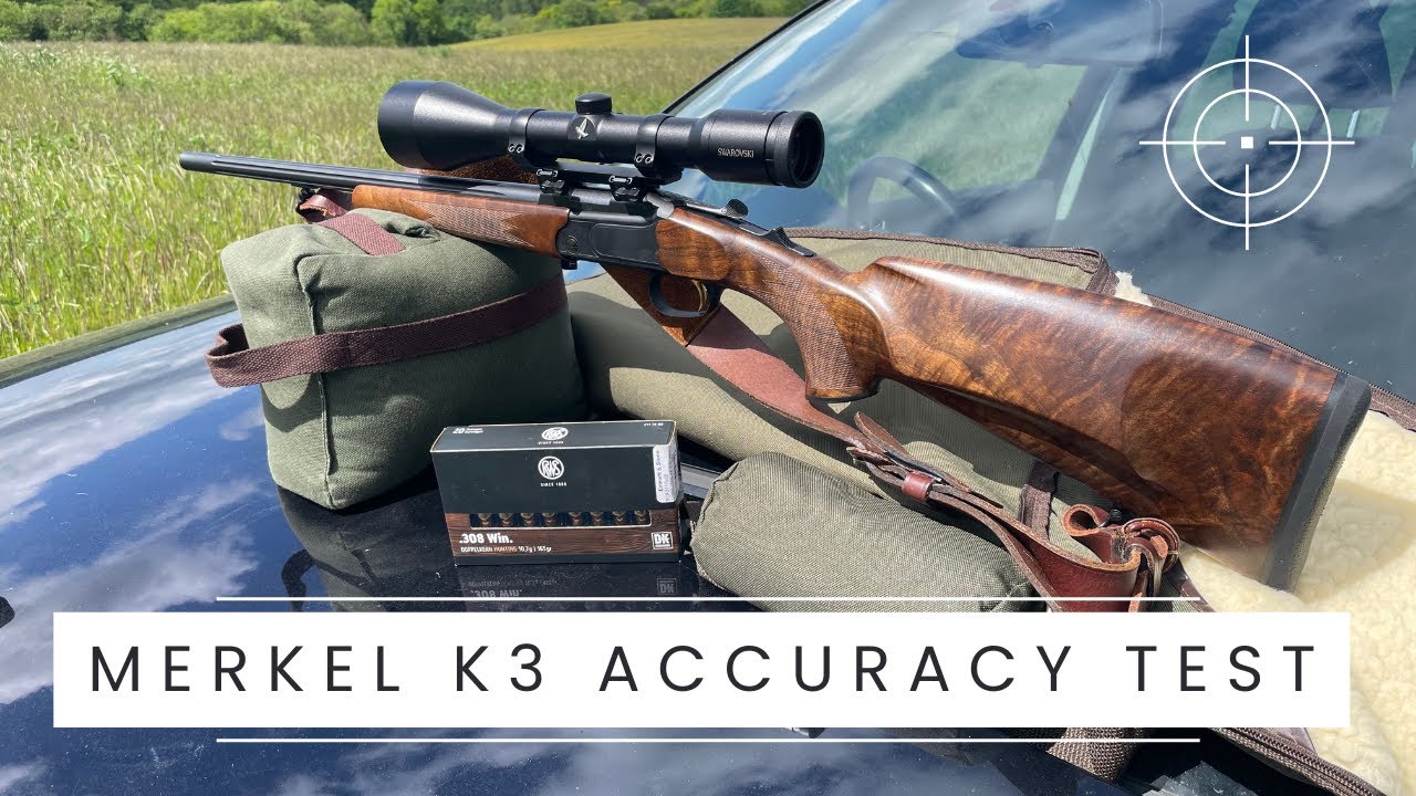 Проверка точности Merkel K3 Kipplauf (308 Win)
