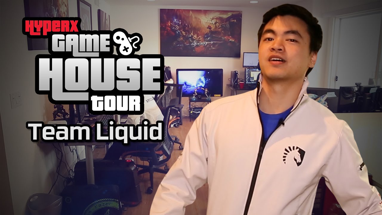 Team Liquid LoL HyperX Gaming House Tour