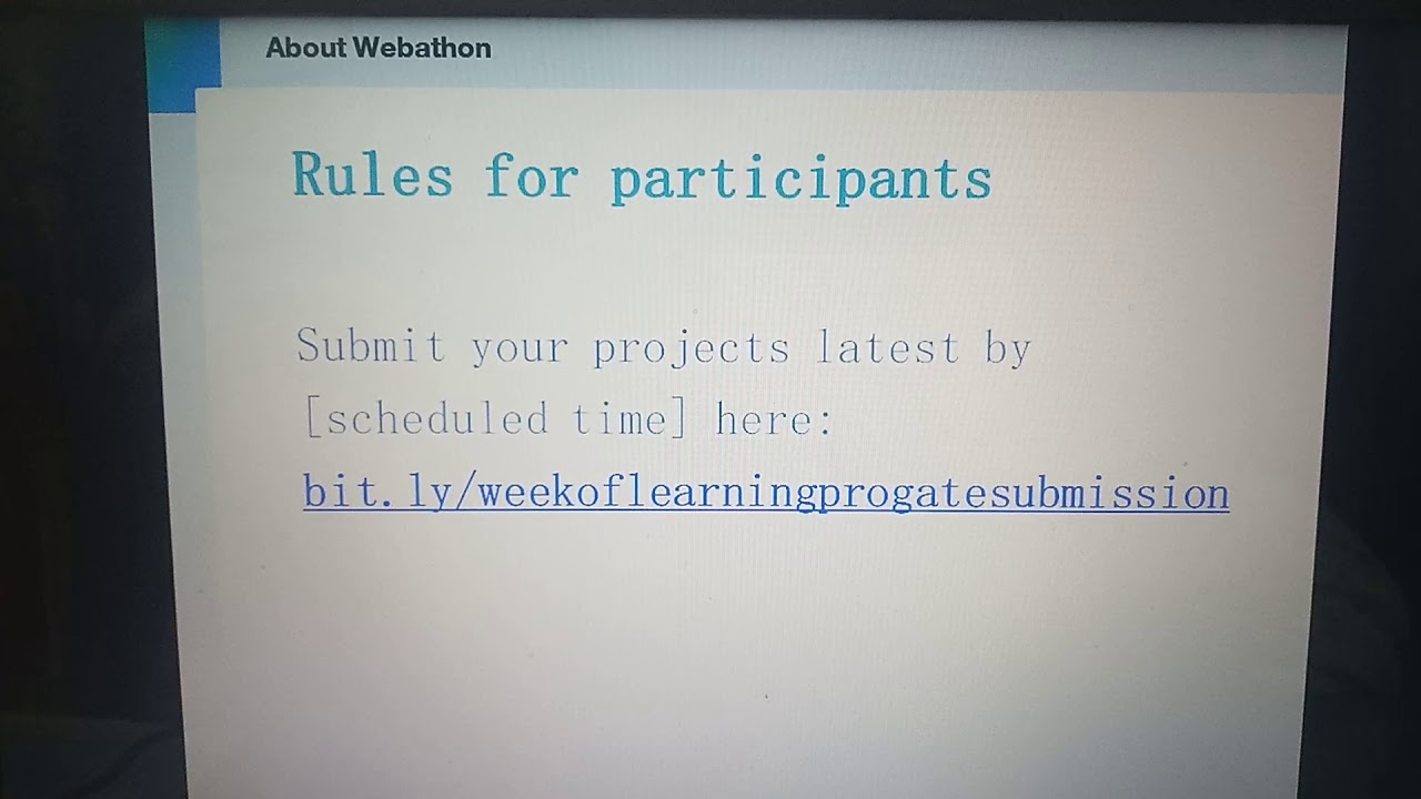 Webathon-Web Development Project Making Competition. PROGATE -WEEK OF LEARNING