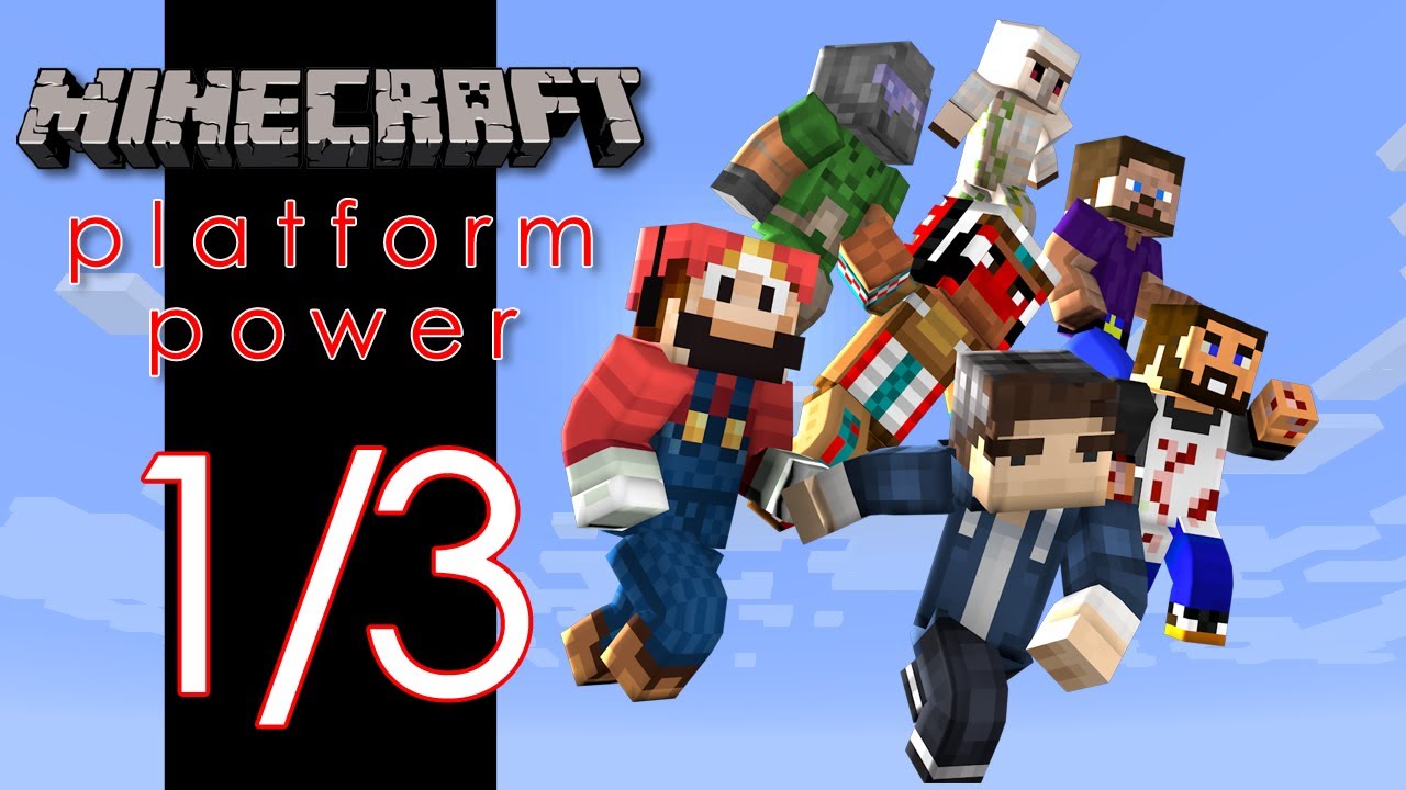 Minecraft Platform Power Mini Game - Game 1 of 3