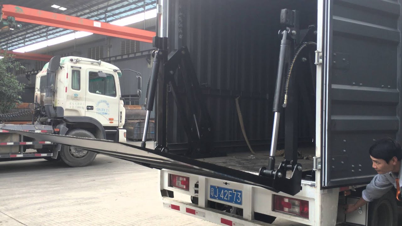New Tail Lift Hide Inside of Carriage - Niuli Machinery